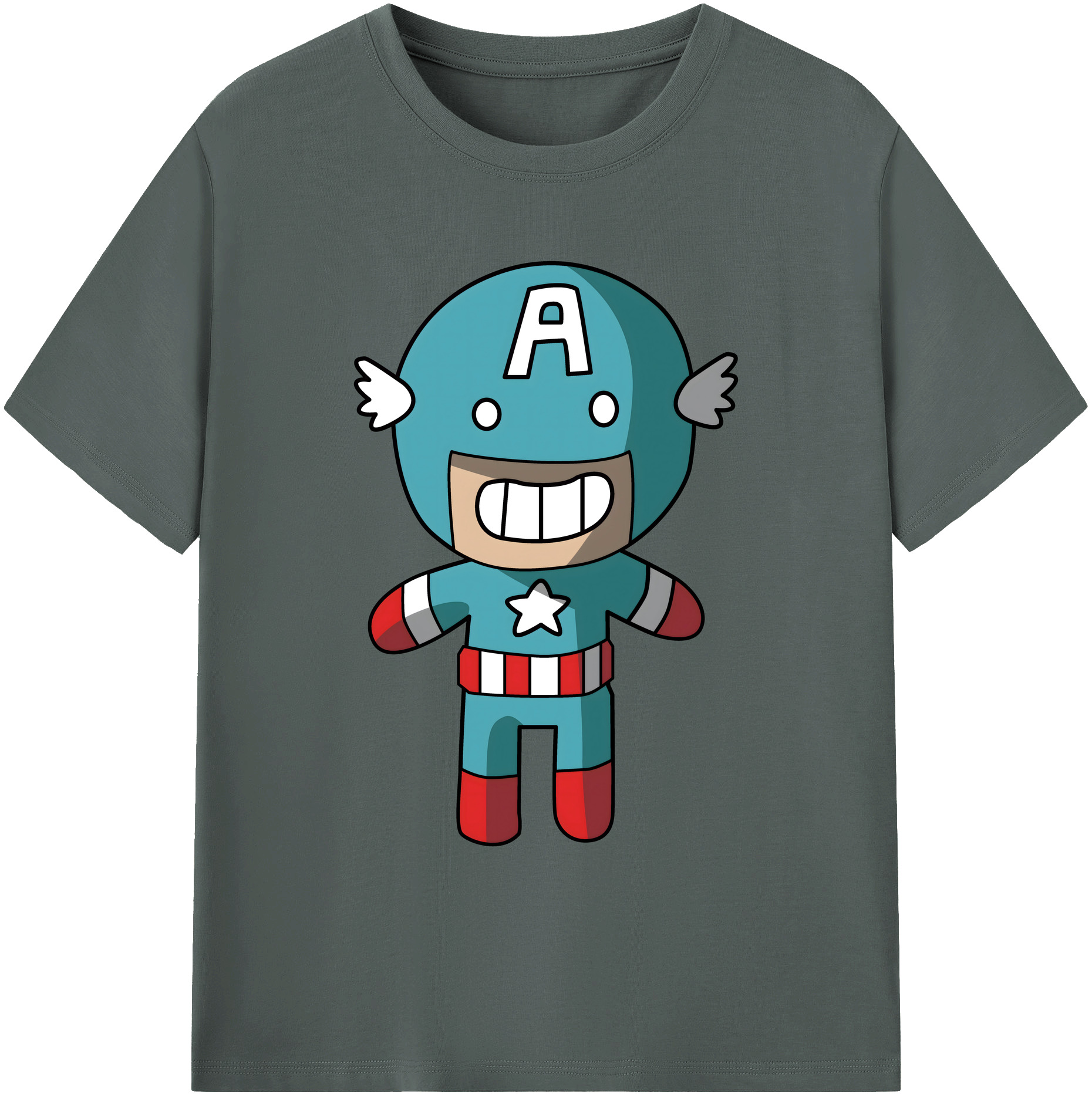 （画像用） アベンジャーズ The Avengers 綿100％ メンズ半袖Tシャツ｜肌触りやわらか＆通気性